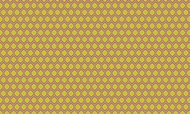 Tekrarlayan dikişsiz geometrik düzende pikselleştirilmiş altıgen ve elmas şekilli geleneksel Afrika esinlenmiş desen.