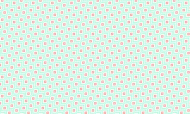 Tekrarlayan dikişsiz geometrik düzende pikselleştirilmiş altıgen ve elmas şekilli geleneksel Afrika esinlenmiş desen.