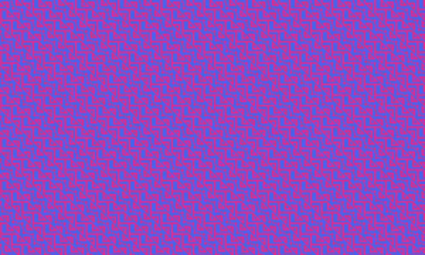 Tekstil ve dekor için yatay şerit düzeninde pikselleştirilmiş zigzag ve üçgen motifler içeren etnik Afrika deseni.