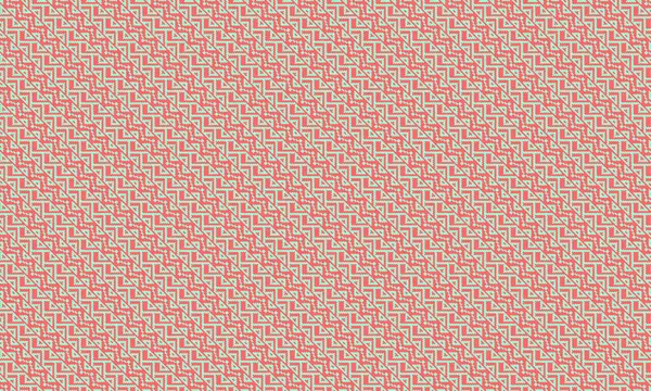 Tekstil ve dekor için yatay şerit düzeninde pikselleştirilmiş zigzag ve üçgen motifler içeren etnik Afrika deseni.