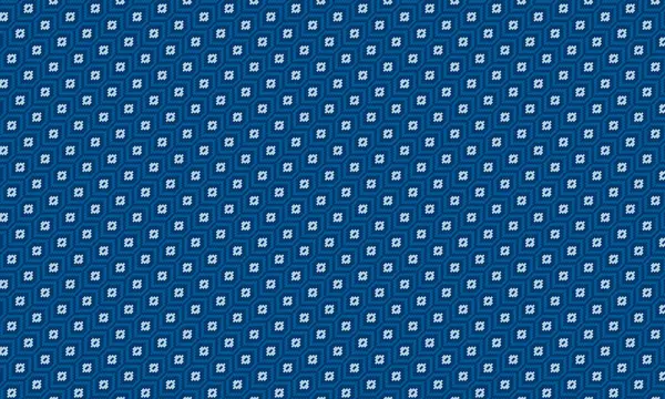 Tekrarlayan dikişsiz geometrik düzende pikselleştirilmiş altıgen ve elmas şekilli geleneksel Afrika esinlenmiş desen.