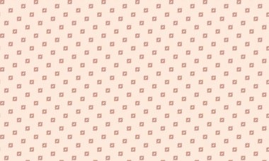 Tekrarlayan dikişsiz geometrik düzende pikselleştirilmiş altıgen ve elmas şekilli geleneksel Afrika esinlenmiş desen.