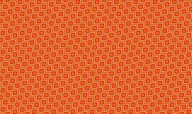 Tekrarlayan dikişsiz geometrik düzende pikselleştirilmiş altıgen ve elmas şekilli geleneksel Afrika esinlenmiş desen.