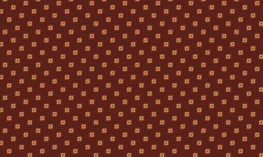 Tekrarlayan dikişsiz geometrik düzende pikselleştirilmiş altıgen ve elmas şekilli geleneksel Afrika esinlenmiş desen.