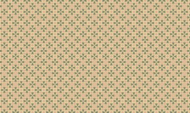 Simetrik bir düzende çiçek ve taç yaprağına benzer elementler içeren batik desenlerin tekstil, arka plan ve etnik tasarım için ideali tekrarlanması.