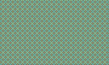 Simetrik bir düzende çiçek ve taç yaprağına benzer elementler içeren batik desenlerin tekstil, arka plan ve etnik tasarım için ideali tekrarlanması.