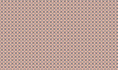 Simetrik bir düzende çiçek ve taç yaprağına benzer elementler içeren batik desenlerin tekstil, arka plan ve etnik tasarım için ideali tekrarlanması.