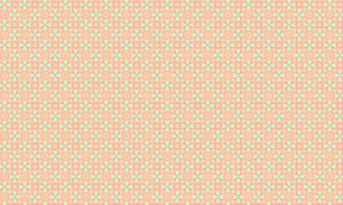 Simetrik bir düzende çiçek ve taç yaprağına benzer elementler içeren batik desenlerin tekstil, arka plan ve etnik tasarım için ideali tekrarlanması.