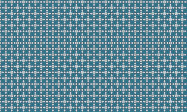 Simetrik bir düzende çiçek ve taç yaprağına benzer elementler içeren batik desenlerin tekstil, arka plan ve etnik tasarım için ideali tekrarlanması.