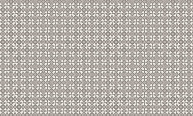 Simetrik bir düzende çiçek ve taç yaprağına benzer elementler içeren batik desenlerin tekstil, arka plan ve etnik tasarım için ideali tekrarlanması.