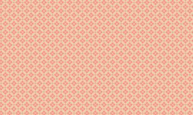 Elmas şekilleri ve geometrik elementleri içeren tekrarlanan batik tasarım tekstil baskıları, arka planlar ve etnik dekoratif sanatlar için mükemmel..