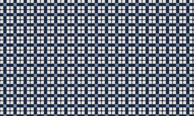 Elmas şekilleri ve geometrik elementleri içeren tekrarlanan batik tasarım tekstil baskıları, arka planlar ve etnik dekoratif sanatlar için mükemmel..