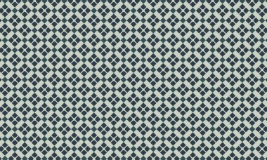 Elmas şekilleri ve geometrik elementleri içeren tekrarlanan batik tasarım tekstil baskıları, arka planlar ve etnik dekoratif sanatlar için mükemmel..