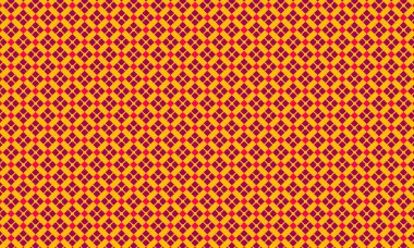 Elmas şekilleri ve geometrik elementleri içeren tekrarlanan batik tasarım tekstil baskıları, arka planlar ve etnik dekoratif sanatlar için mükemmel..