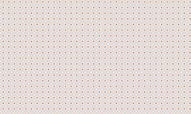 Şekillendirilmiş çiçek elementleri, dairesel aksanlar ve geometrik simetri içeren kusursuz batik desen, tekstil ve geleneksel tasarım için idealdir..