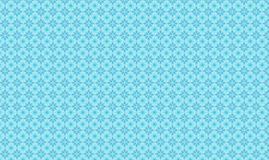 Şekillendirilmiş çiçek elementleri, dairesel aksanlar ve geometrik simetri içeren kusursuz batik desen, tekstil ve geleneksel tasarım için idealdir..