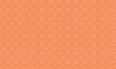 Şekillendirilmiş çiçek elementleri, dairesel aksanlar ve geometrik simetri içeren kusursuz batik desen, tekstil ve geleneksel tasarım için idealdir..