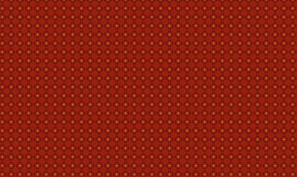 Şekillendirilmiş çiçek elementleri, dairesel aksanlar ve geometrik simetri içeren kusursuz batik desen, tekstil ve geleneksel tasarım için idealdir..