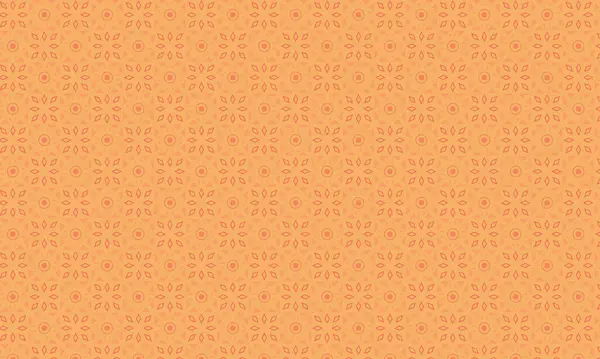 Şekillendirilmiş çiçek elementleri, dairesel aksanlar ve geometrik simetri içeren kusursuz batik desen, tekstil ve geleneksel tasarım için idealdir..