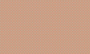 Basit dairesel çiçek motifleri ve noktalı aksanlar içeren kusursuz batik desen, tekstil, el işi ve geleneksel dekoratif tasarım için idealdir..