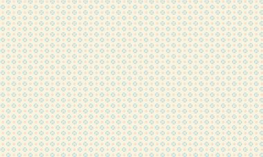 Basit dairesel çiçek motifleri ve noktalı aksanlar içeren kusursuz batik desen, tekstil, el işi ve geleneksel dekoratif tasarım için idealdir..