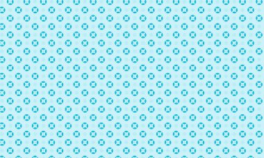 Basit dairesel çiçek motifleri ve noktalı aksanlar içeren kusursuz batik desen, tekstil, el işi ve geleneksel dekoratif tasarım için idealdir..