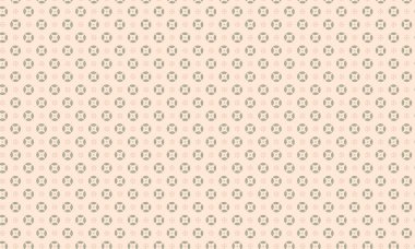 Basit dairesel çiçek motifleri ve noktalı aksanlar içeren kusursuz batik desen, tekstil, el işi ve geleneksel dekoratif tasarım için idealdir..