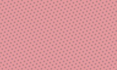 Simetrik yıldız şekilli çiçek motifleri ve noktalı aksanlar içeren tekrarlanan batik tasarım tekstil, baskı ve etnik dekor için ideal.