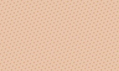 Simetrik yıldız şekilli çiçek motifleri ve noktalı aksanlar içeren tekrarlanan batik tasarım tekstil, baskı ve etnik dekor için ideal.