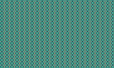 Geometrik şekilli kusursuz batik desen ve simetrik düzen, geleneksel stili cesur, renkli modern estetik ile birleştirmek..