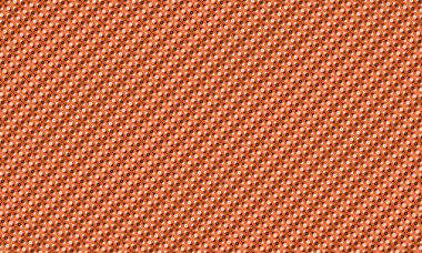 Geometrik şekilli kusursuz batik desen ve simetrik düzen, geleneksel stili cesur, renkli modern estetik ile birleştirmek..