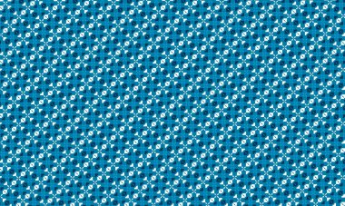 Geometrik şekilli kusursuz batik desen ve simetrik düzen, geleneksel stili cesur, renkli modern estetik ile birleştirmek..