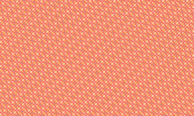 Geometrik şekilli kusursuz batik desen ve simetrik düzen, geleneksel stili cesur, renkli modern estetik ile birleştirmek..