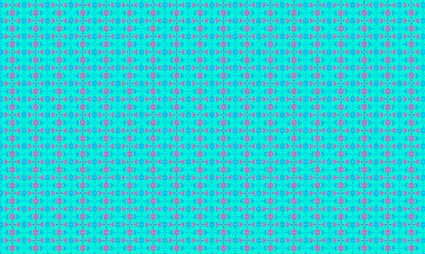 Geometrik şekilli kusursuz batik desen ve simetrik düzen, geleneksel stili cesur, renkli modern estetik ile birleştirmek..