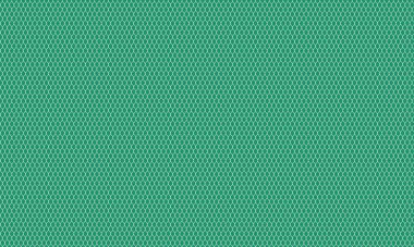 Simetrik bir düzende birbirine kenetlenmiş elmas şekillerini içeren zincir bağlantısı deseni tekrarlanıyor, arka planlar ve dekoratif yüzeyler için ideal.