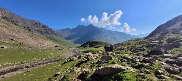 Bellissimo Paesaggio Delle Montagne Caucasiche — Foto Stock