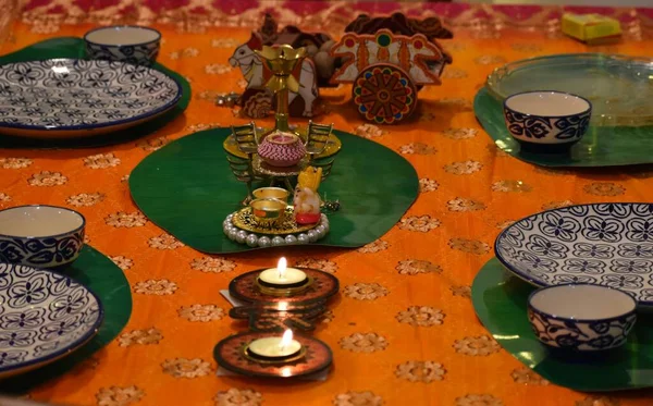 Festiwale Indiach Świętowały Rodzinną Radość — Zdjęcie stockowe