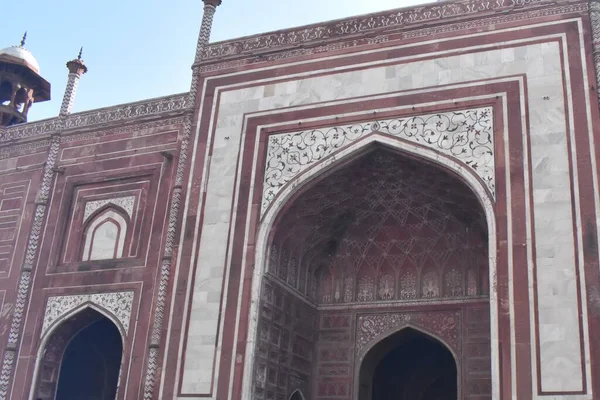 Historia India Con Taj Mahal Fatehpur Sikri Agra India —  Fotos de Stock
