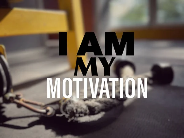 Motivational Inspirational Wording Health Fitness Concept Motivation Written Blurred Background — Stock Photo, Image