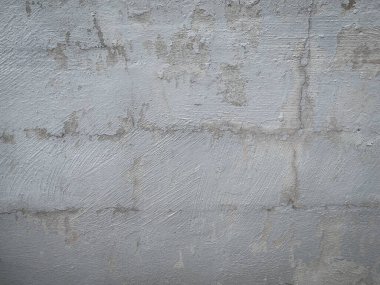 Geçmişi ve dokusu. Beyaz renkli eski bir duvarın arka planı.