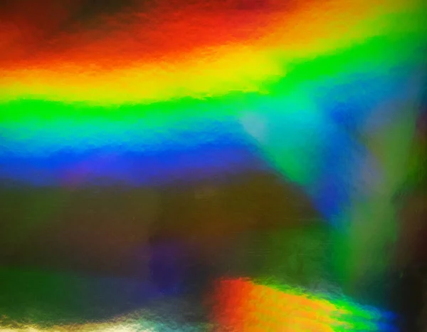Holographic Foil Texture Iridescent Background — Stock Photo, Image