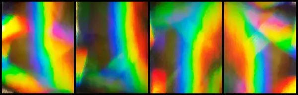 Holographische Folie Textur Packung Schillernder Hintergrund — Stockfoto