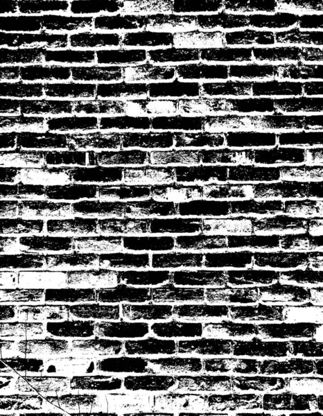 stock image Vintage Brick texture black and white grunge overlays