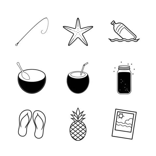 yaz ögeleri siluet simgesini ayarlar 