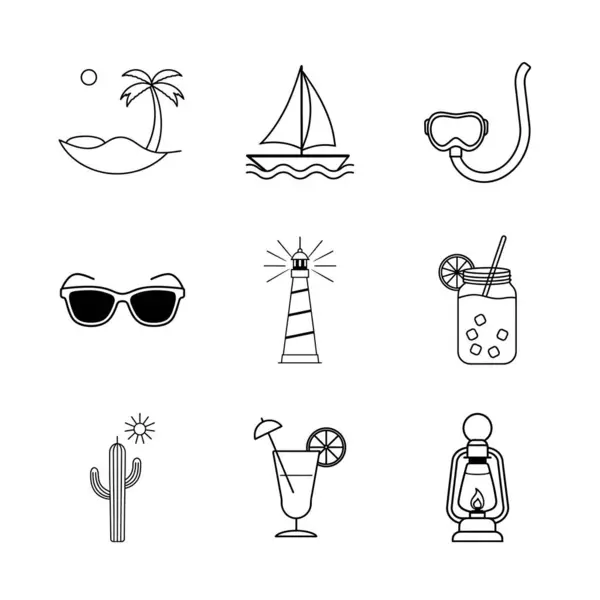 yaz ögeleri siluet simgesini ayarlar 