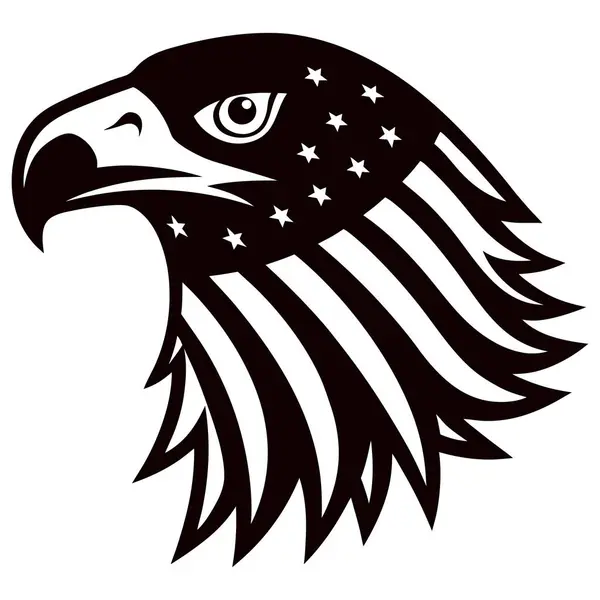 kartal baş vektör çizimi tasarımı