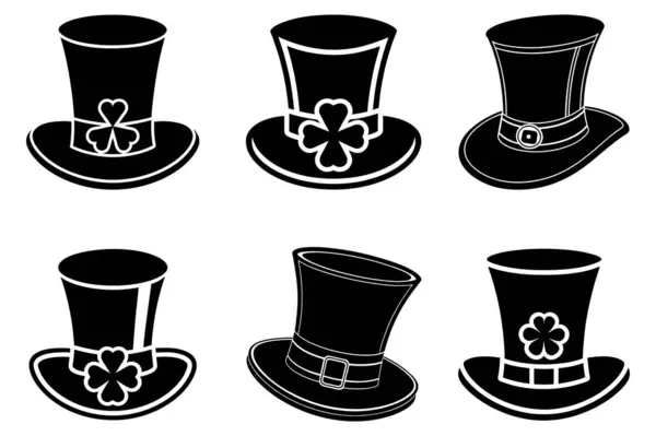 st patrick top classic hat silhouette.