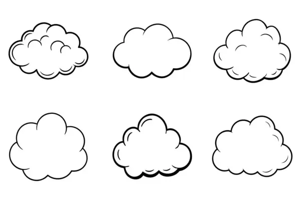 bulut vektörü resimleme tasarımı