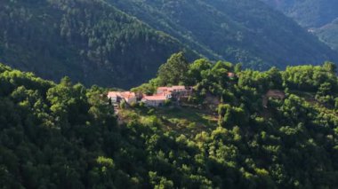 Tordoia 'daki Scenic Hills Evleri, A Corua, İspanya - Hava Çekimi