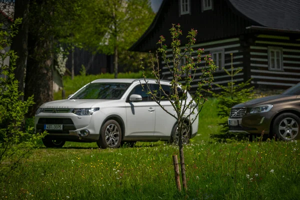 초크의 전형적 자동차 Roprachtice 2023 — 스톡 사진